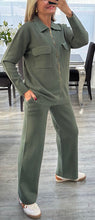 Load image into Gallery viewer, Zena knitted zip set
