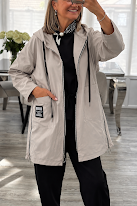 Load image into Gallery viewer, Zoe hooded zip jacket
