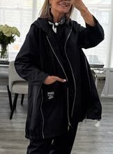 Load image into Gallery viewer, Zoe hooded zip jacket
