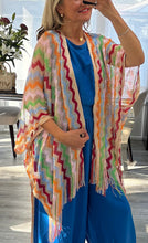 Load image into Gallery viewer, Lainey lurex zig zag kaftan
