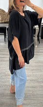 Load image into Gallery viewer, Lori sequin trim top
